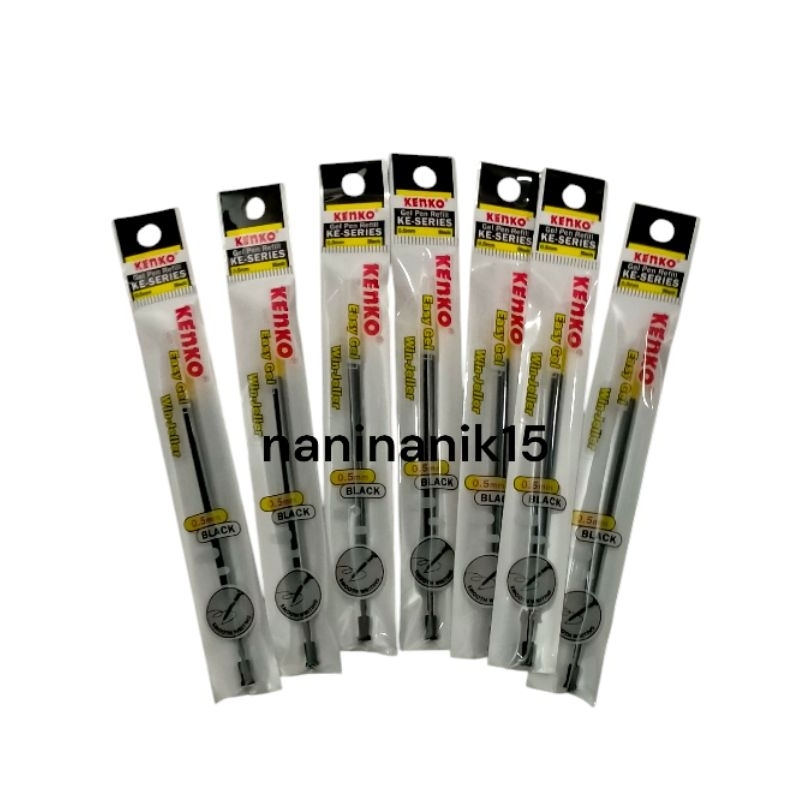 

REFIL PULPEN KENKO EASY GEL KE -SERIES WIN-JELLER / ISI ULANG PULPEN KENKO 0,5