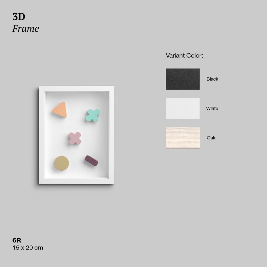 PICORA 3D Frame Foto / Gift Bingkai Foto