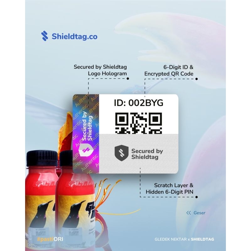 GLEDEK NEKTAR / PAKAN BURUNG KONIN 100ml