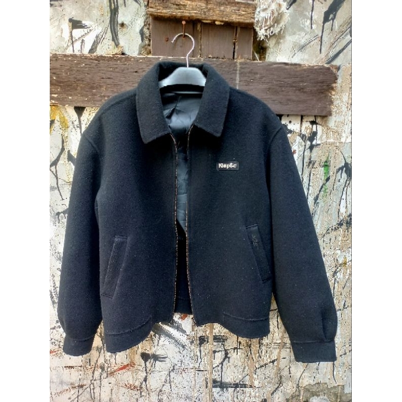 work jacket bahan wool tebal