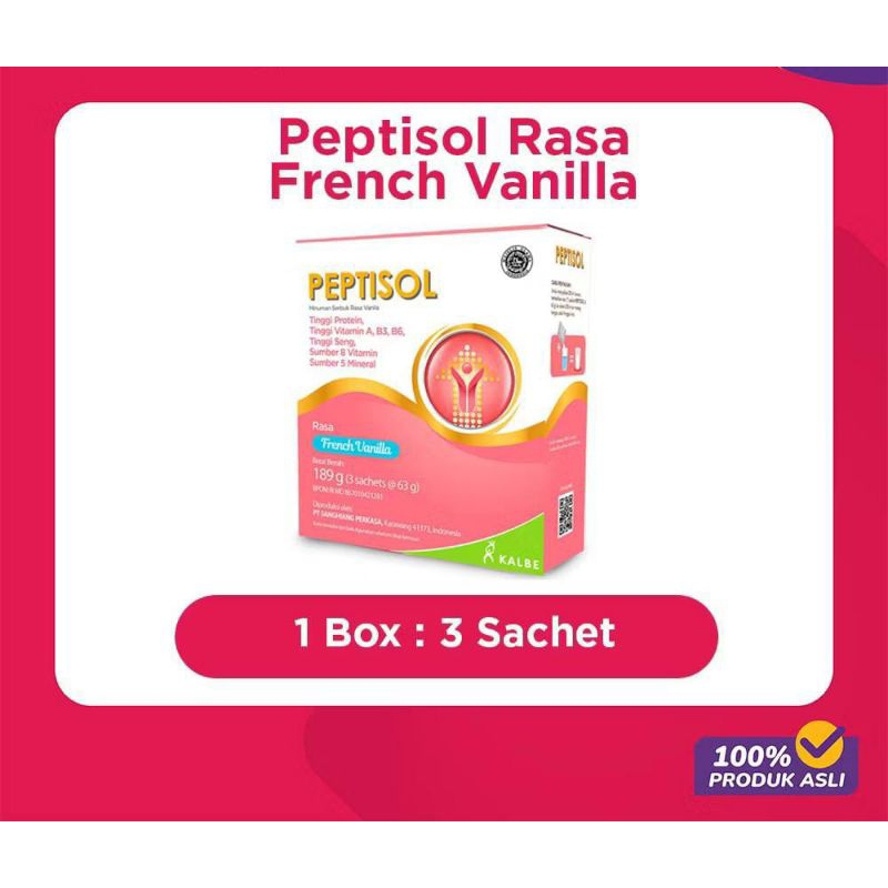 

PEPTISOL RASA FRENCH VANILLA 180gram