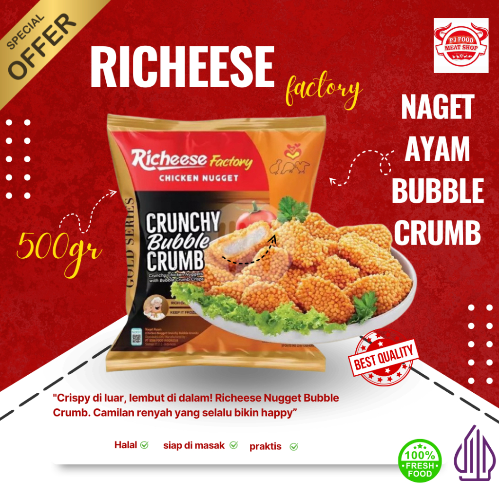 

richeese nugget krispy 500r