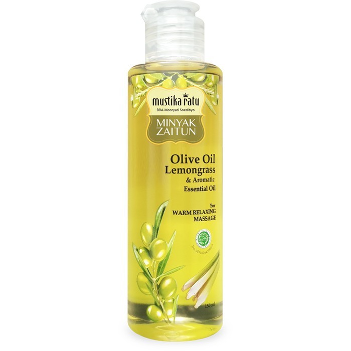 Mustika Ratu Minyak Zaitun Olive Oil Lemongrass