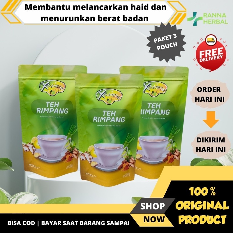 

Paket 3 Pouch - Teh Rimpang Ala JSR Teh Celup Rempah 100% Organik Bahan Alami | Teh Diet | Teh Detox