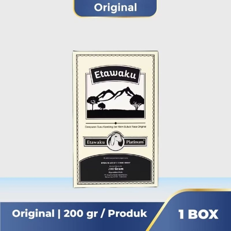 

Etawaku Platinum Susu Kambing Etawa Murni atasi Masalah Pernafasan Original 200gr