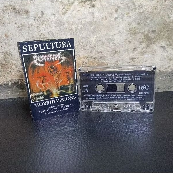 kaset pita Sepultura us press VGC original