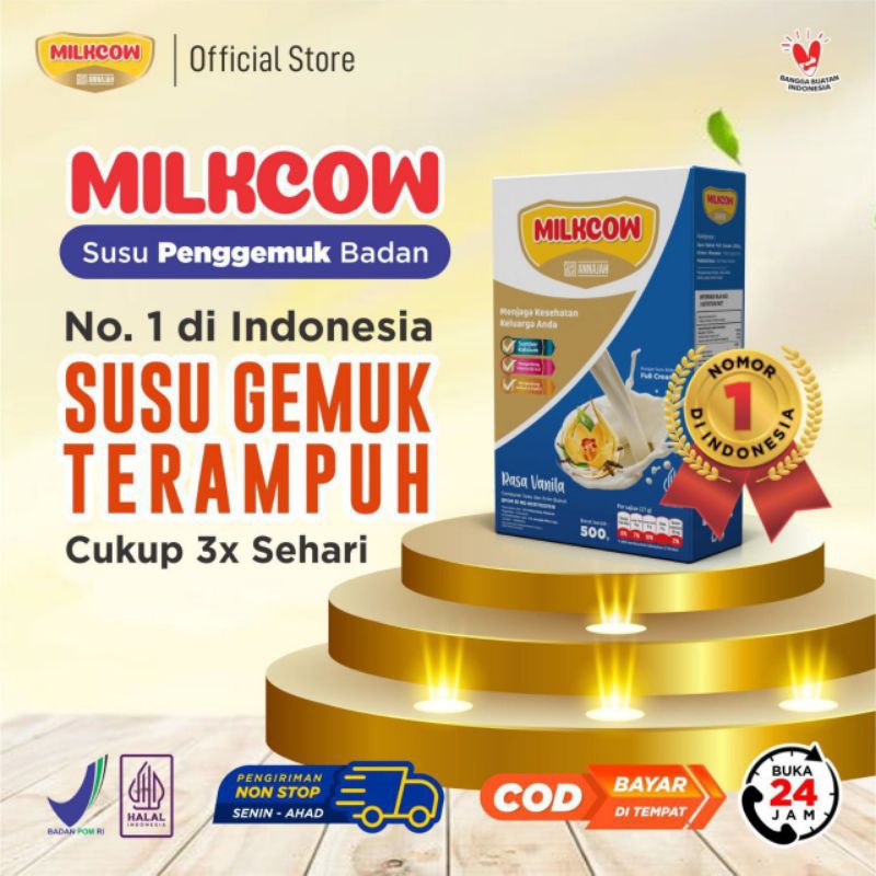 

MILKCOW susu penambah nafsu makan dan penggemuk badan 500gram