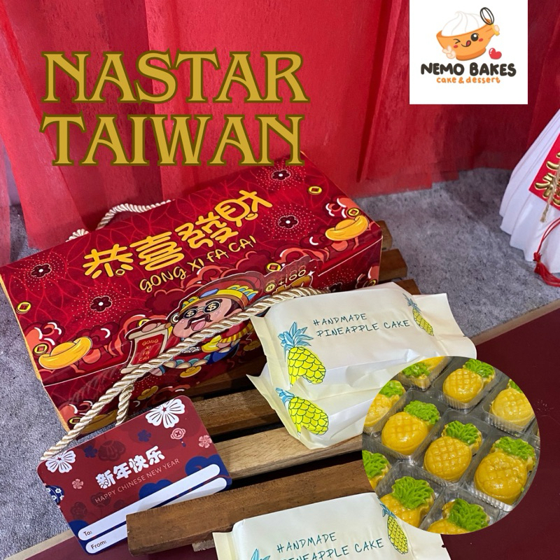 

[SIAP KIRIM] Hampers Imlek Nastar Taiwan Premium isi 8 Pc