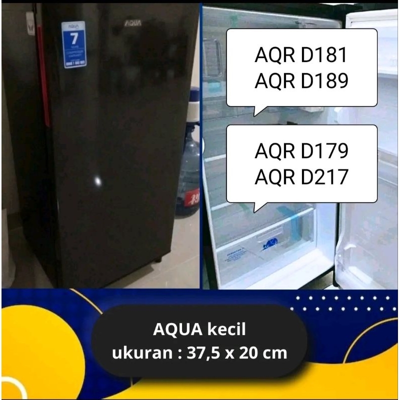 Tutup Freezer Kulkas Aqua Kecil 1 Pintu Custom
