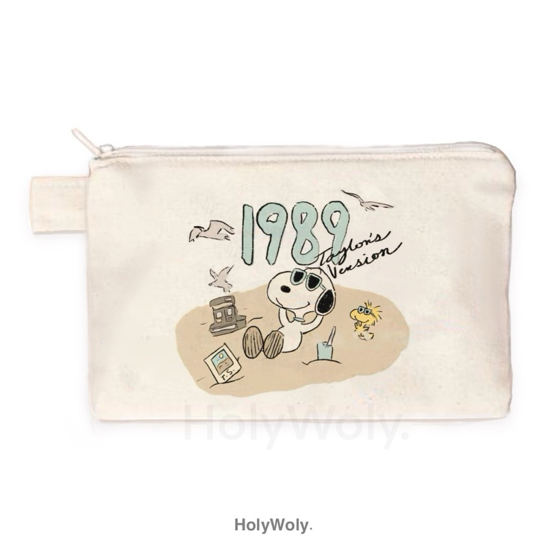 

HW POUCH CANVAS Pencil Case Motif SNOOPY