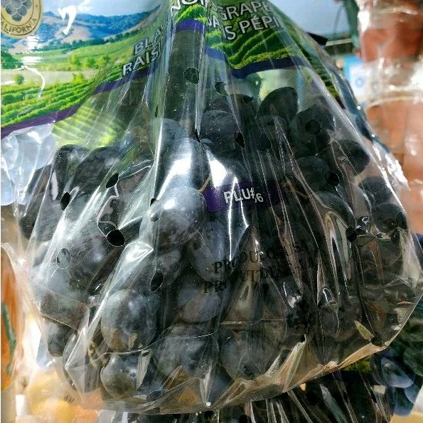 

buah anggur Autumn black grapes sweet 1 kg