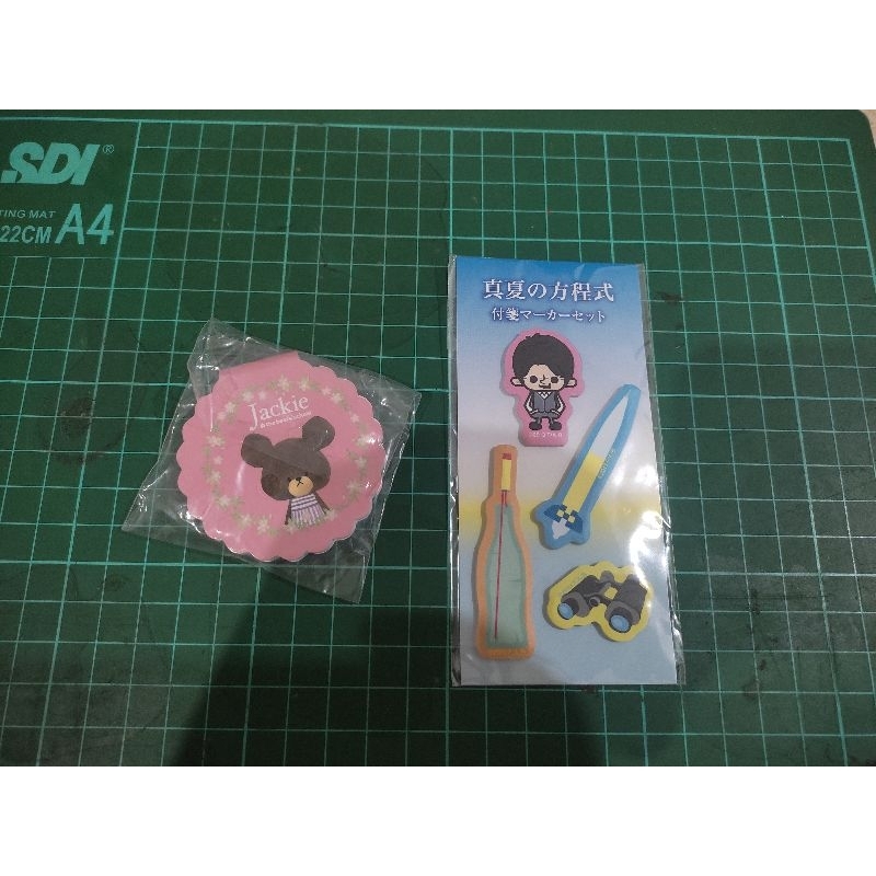 

bandai mini notes dan sticky marker notes