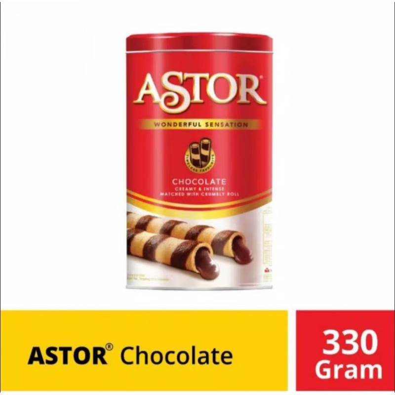 

Astor wafer stick cokelat 330g