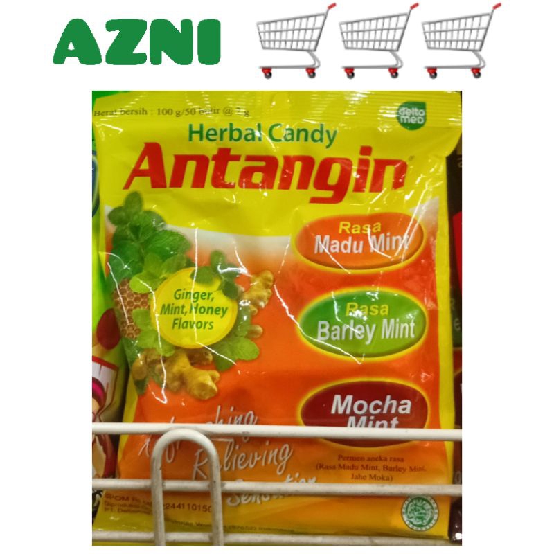 

ANTANGIN PERMEN HERBAL 100 GR/ 50 BUTIR