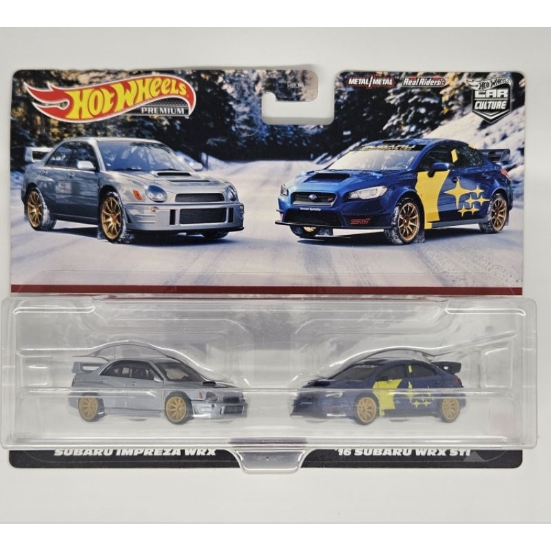 Hot Wheels Premium Subaru Impreza WRX - Subaru WRX STI