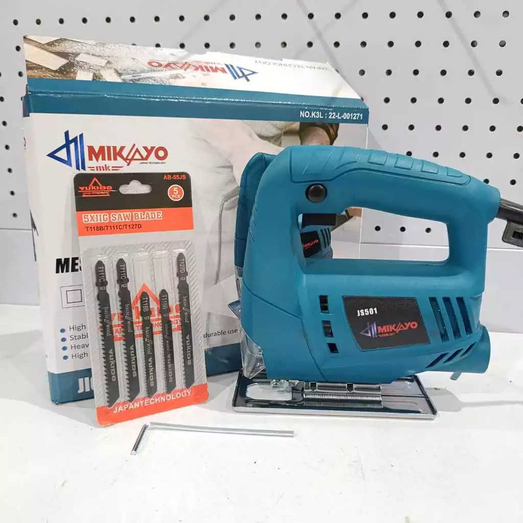 Mesin Gergaji kayu Triplek Elektrik Jigsaw