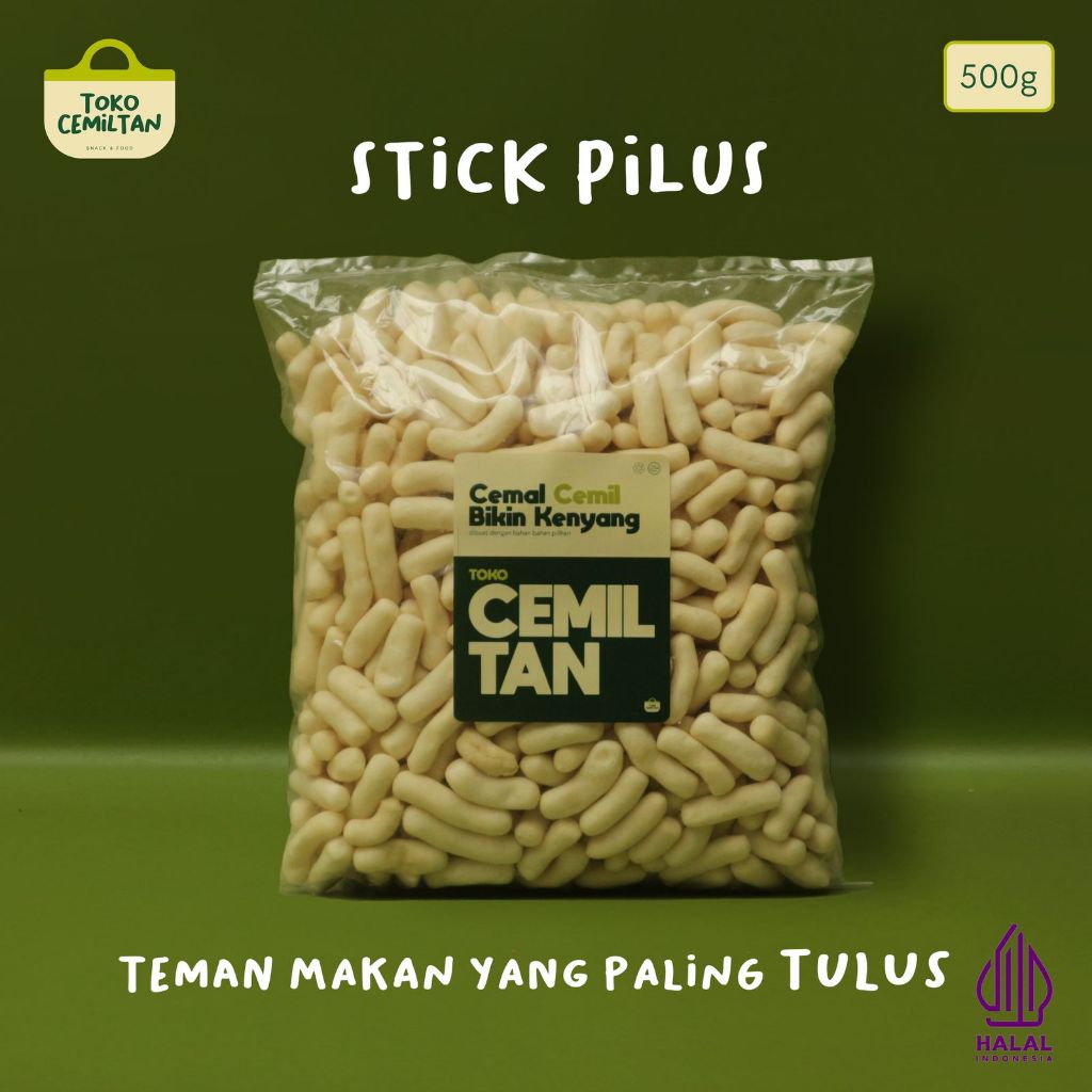 

Stik Pilus Original Gurih Renyah Makanan Ringan Snack 500gr