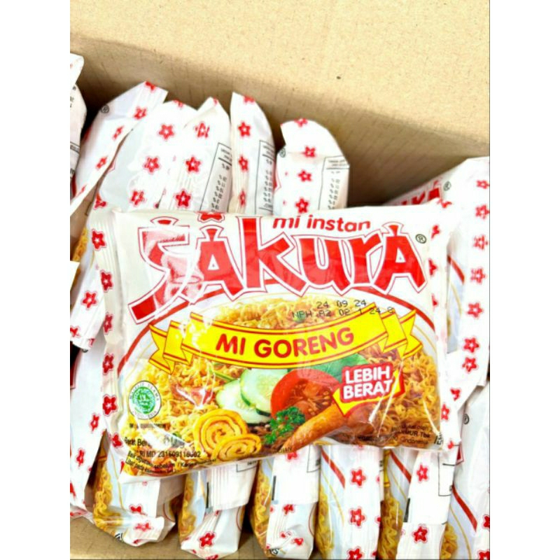

Mie Instant Sakura Mie Goreng Sakura 1 Dus isi 40