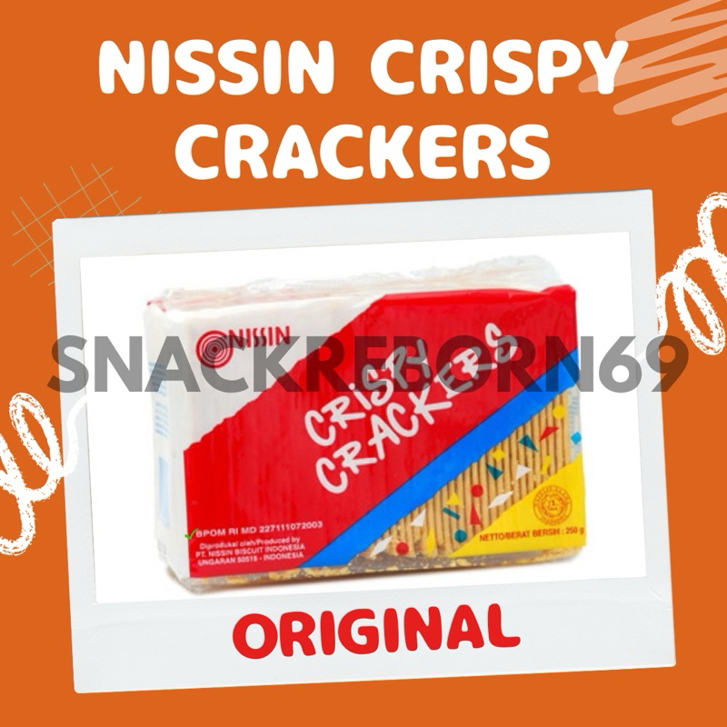 

Nissin Crispy Crackers Pax 250 Gram