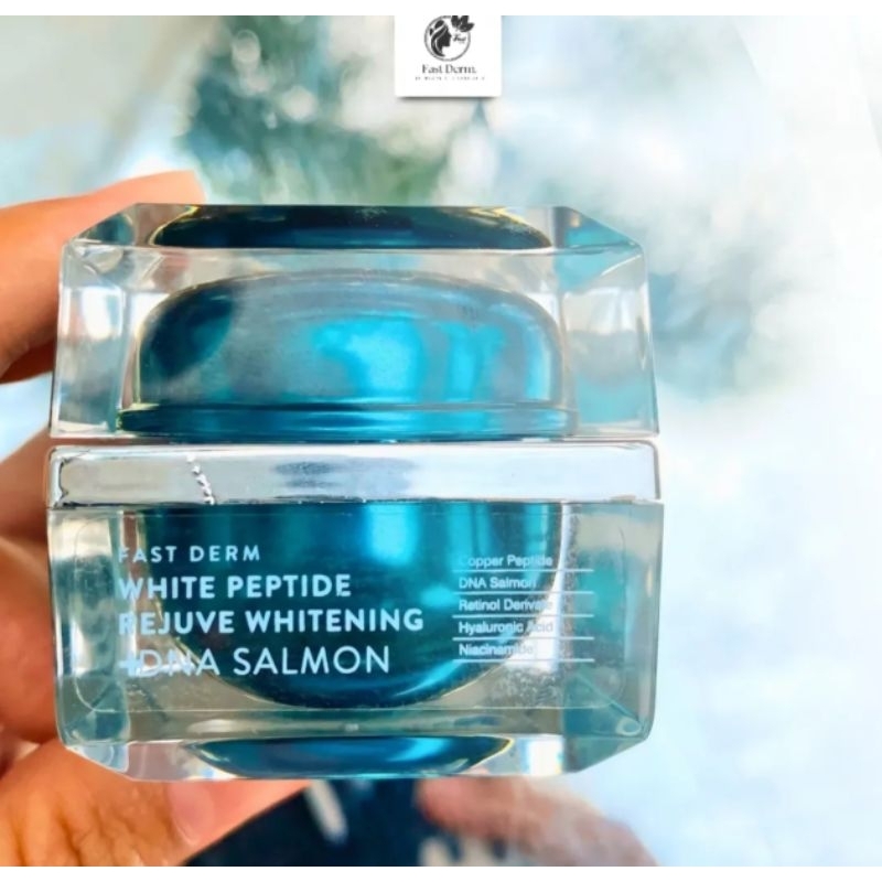 NIGHT CREAM FAST DERM WHITE PEPTIDE REJUVE WHITENING DNA SALMON
