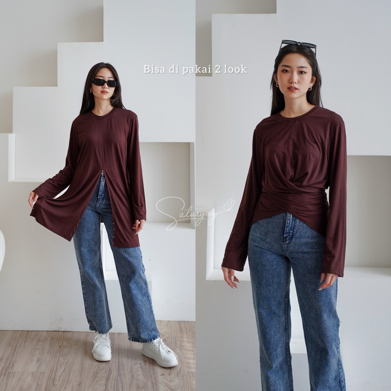 Saturyay - Ruby Top / Old Money Look Pinterest Fashion / Japan Style
