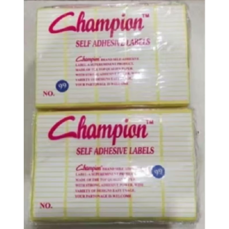 

Label ATK Ukuran 0.5 cm x 3.6 cm ( no. 99 )