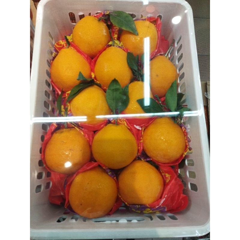 

jeruk papagan dekopon mandarin manis 6kg keranjang size XL