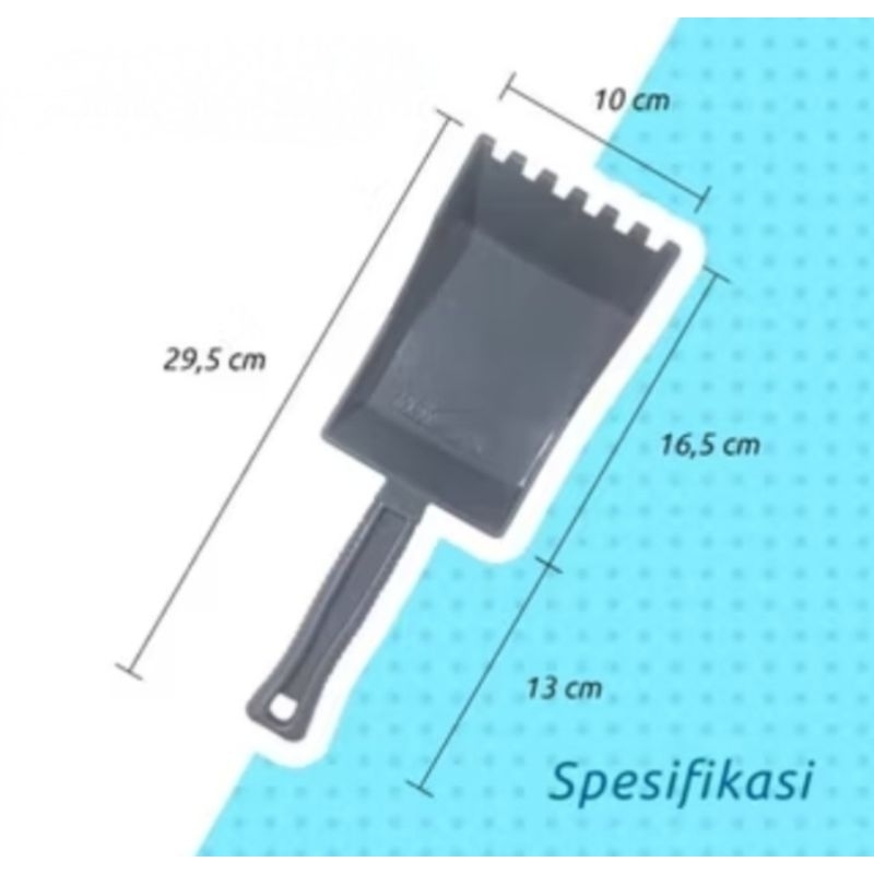Cetok Hebel Trowel PVC Pemasangan Bata Ringan 10 cm
