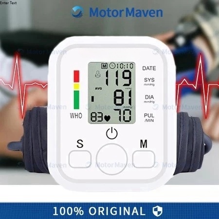 TENSIMETER DIGITAL OTOMATIS - Tensimeter Omicron / Alat Tensi Darah / Alat Cek Tekanan Darah / Alat 