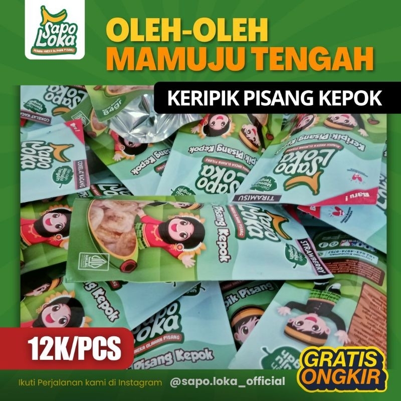 

Keripik Pisang Kepok | Sapo Loka