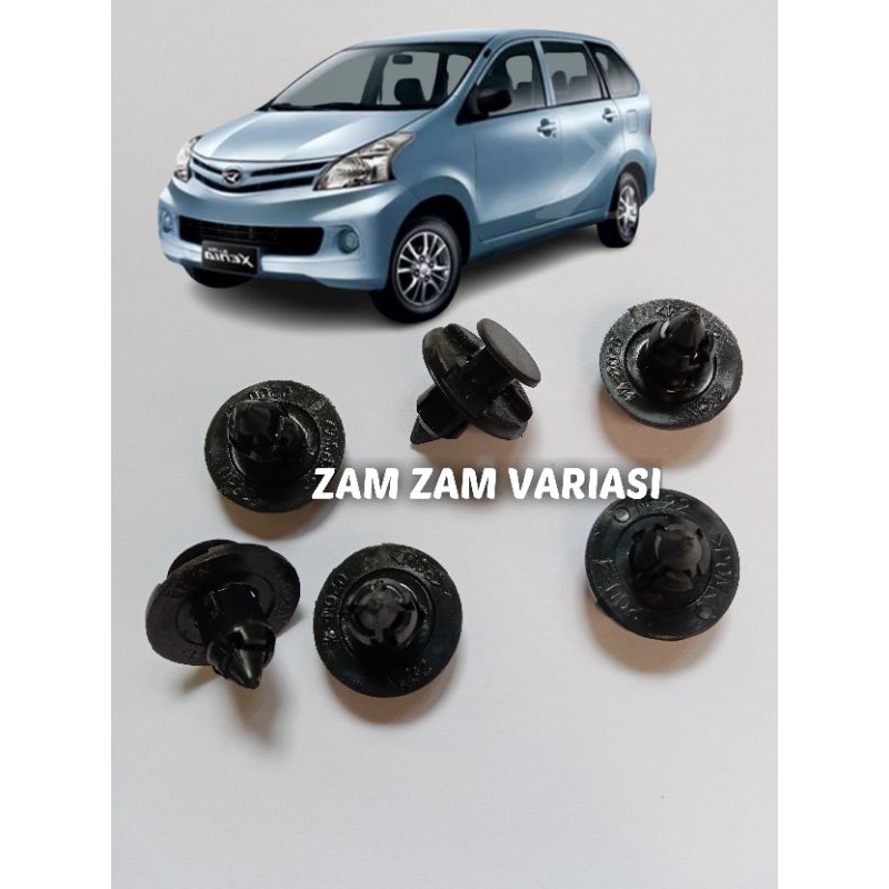 Kancing klip bumper Xenia