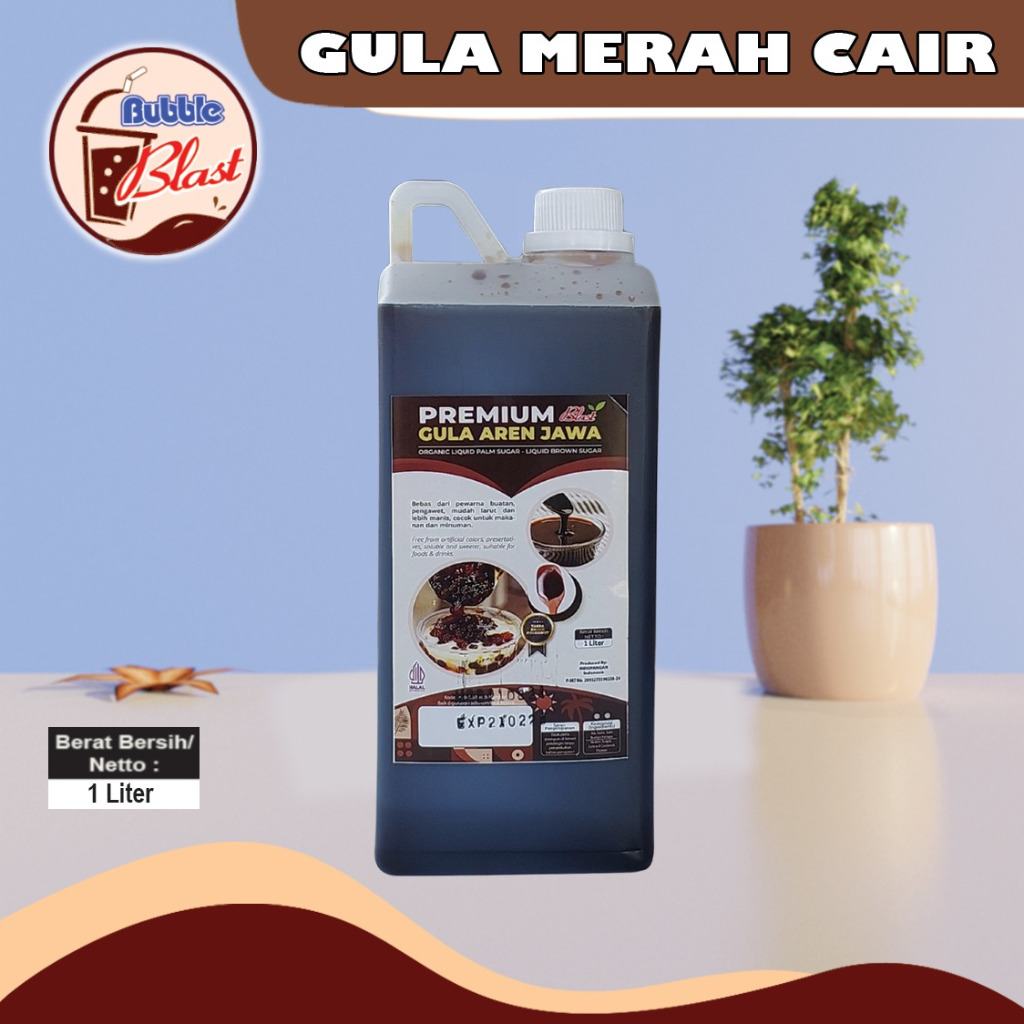 

Brown Sugar 1 Liter - Gula Aren Jawa Cair - Gula Merah Cair