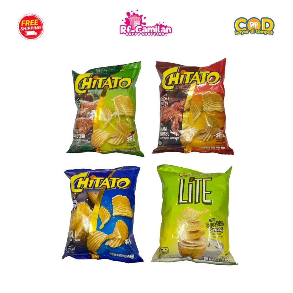 

[RF_Camilan] CHITATO Keripik Kentang Crispy Varian Rasa 68 gr