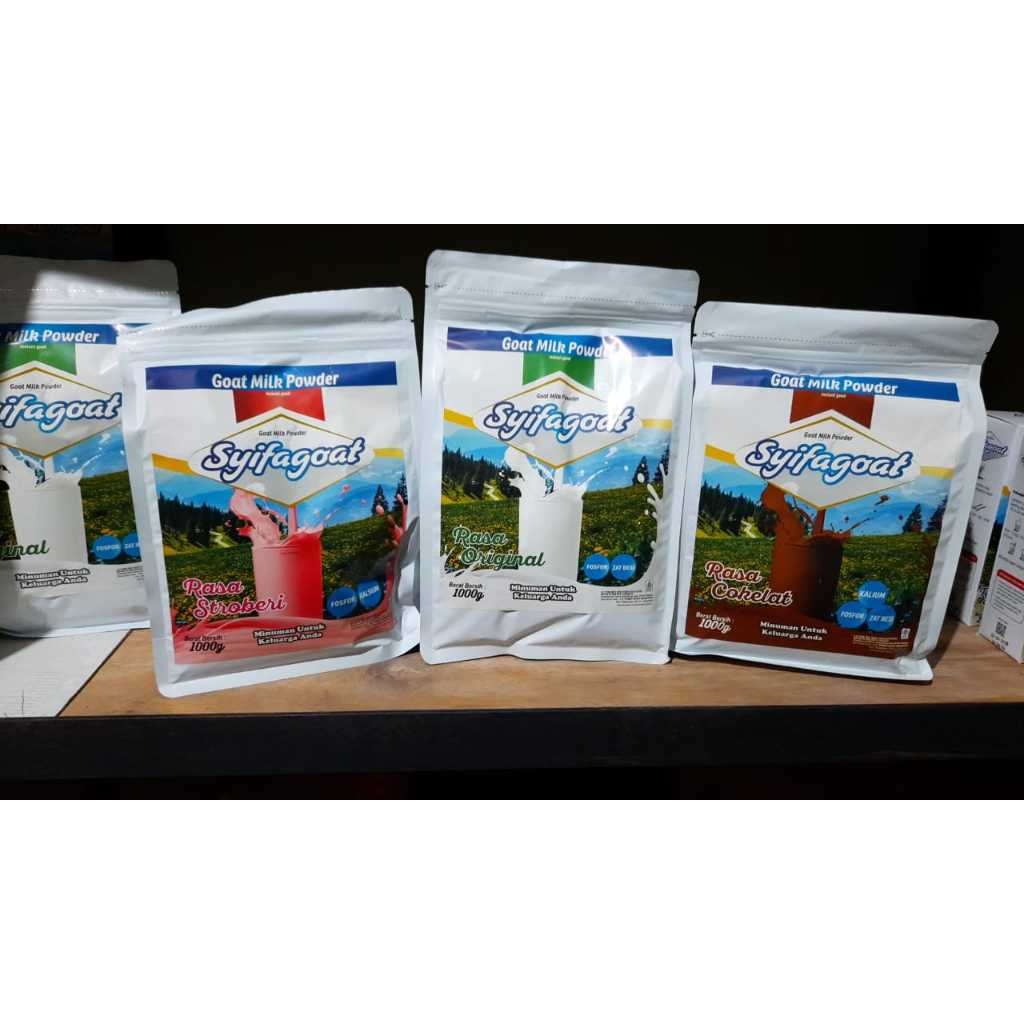SYIFAGOAT Susu Kambing Etawa Bubuk 1kg Murni - 1000gr