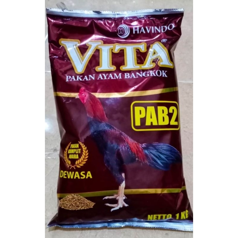 Pakan ayam vita pab 2 pakan ayam bangkok dewasa