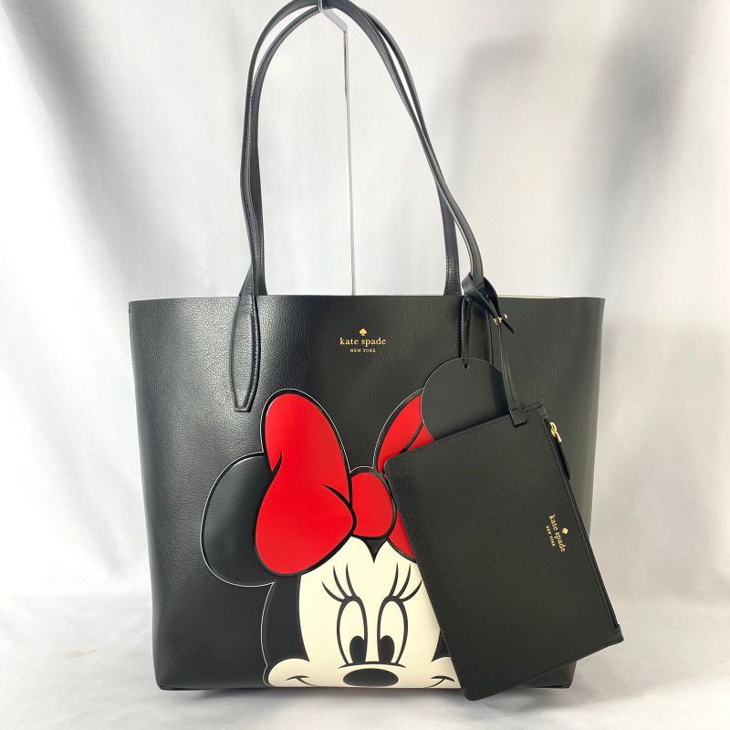 kate spade other disney x ks minnie tote reversible black