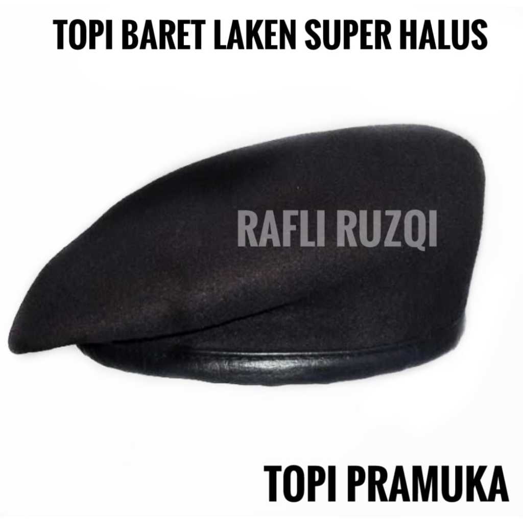 Baret Pramuka/Topi Baret Pramuka pnggalang Penegak laken/Baret SD SMP/Baret SMA