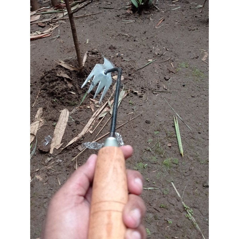 alat berkebun pembersih rumput/gulma