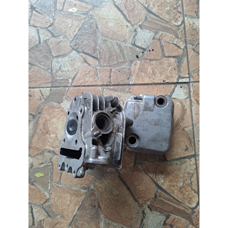 blok head silinder beat karbu scopy karbu second ori