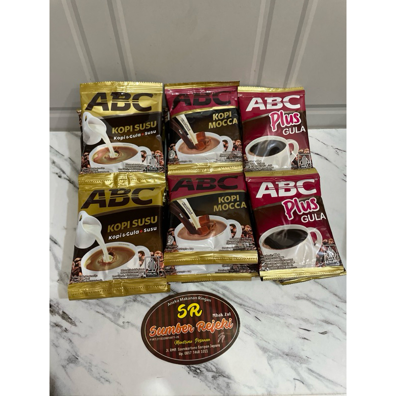

KOPI ABC ISI 10 SACHET