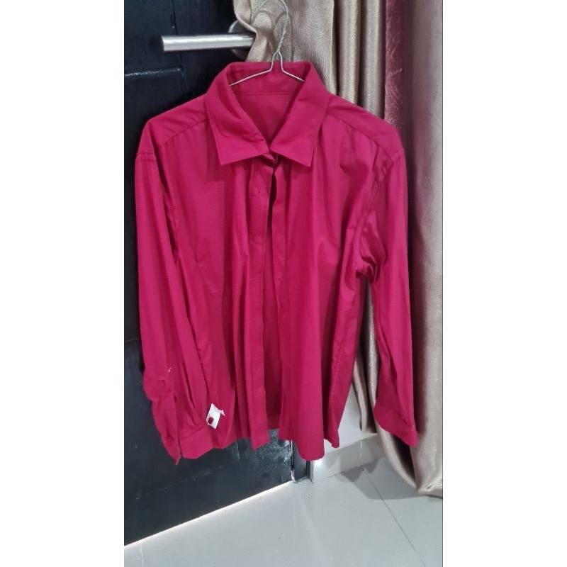 PR KEMEJA ARROW MERAH / KEMEJA PRIA / KEMEJA MERAH IMLEK