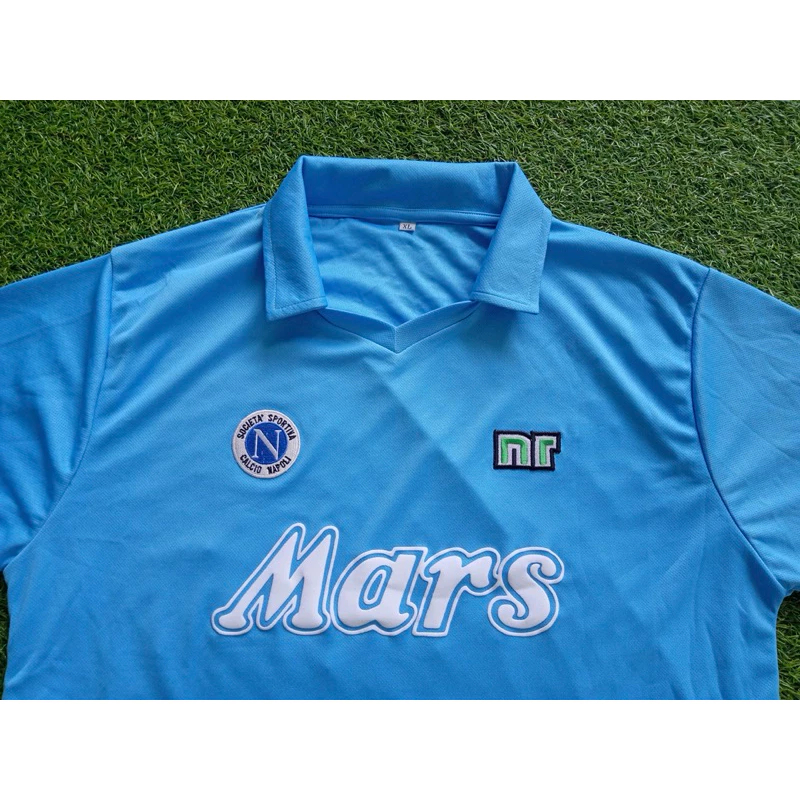 Jersey Retro Vintage Classic Napoli Home 88/90 Mars
