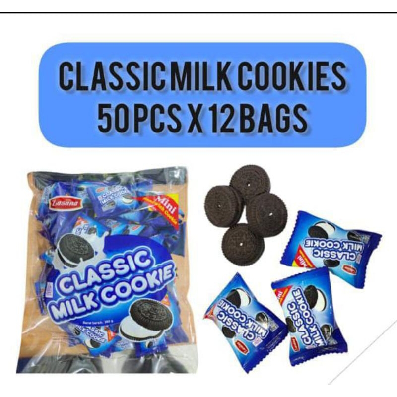 

LASANA CLASSIC MILK COOKIES ISI 50