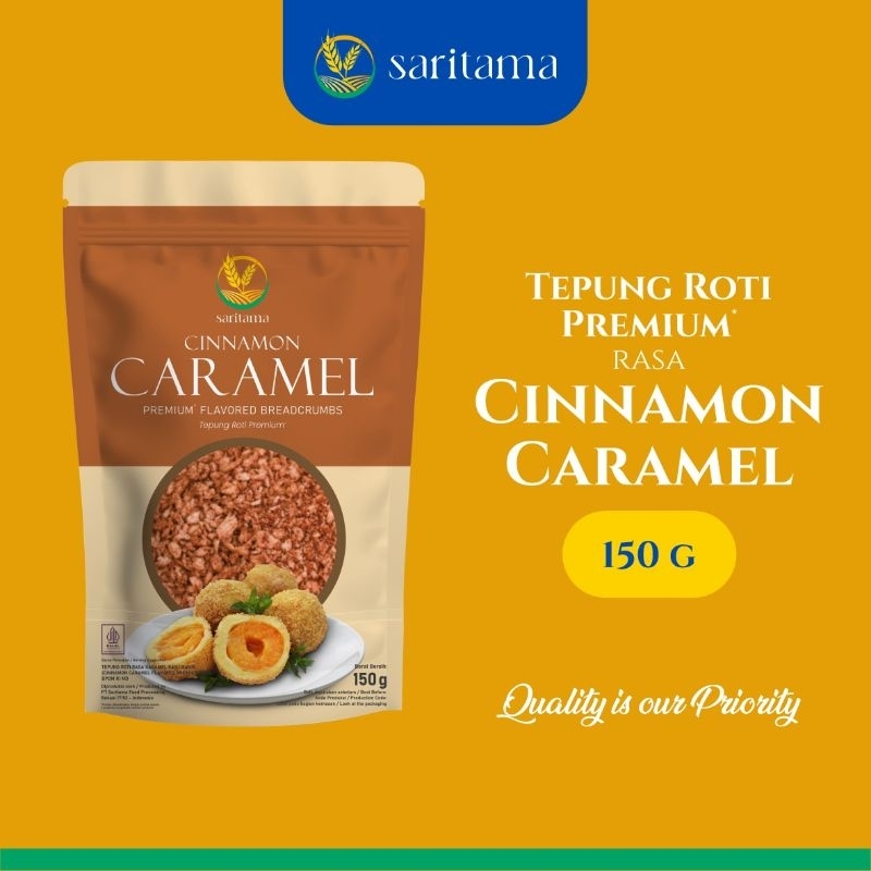 

SARITAMA Cinnamon Caramel Premium Flavored Breadcrumbs