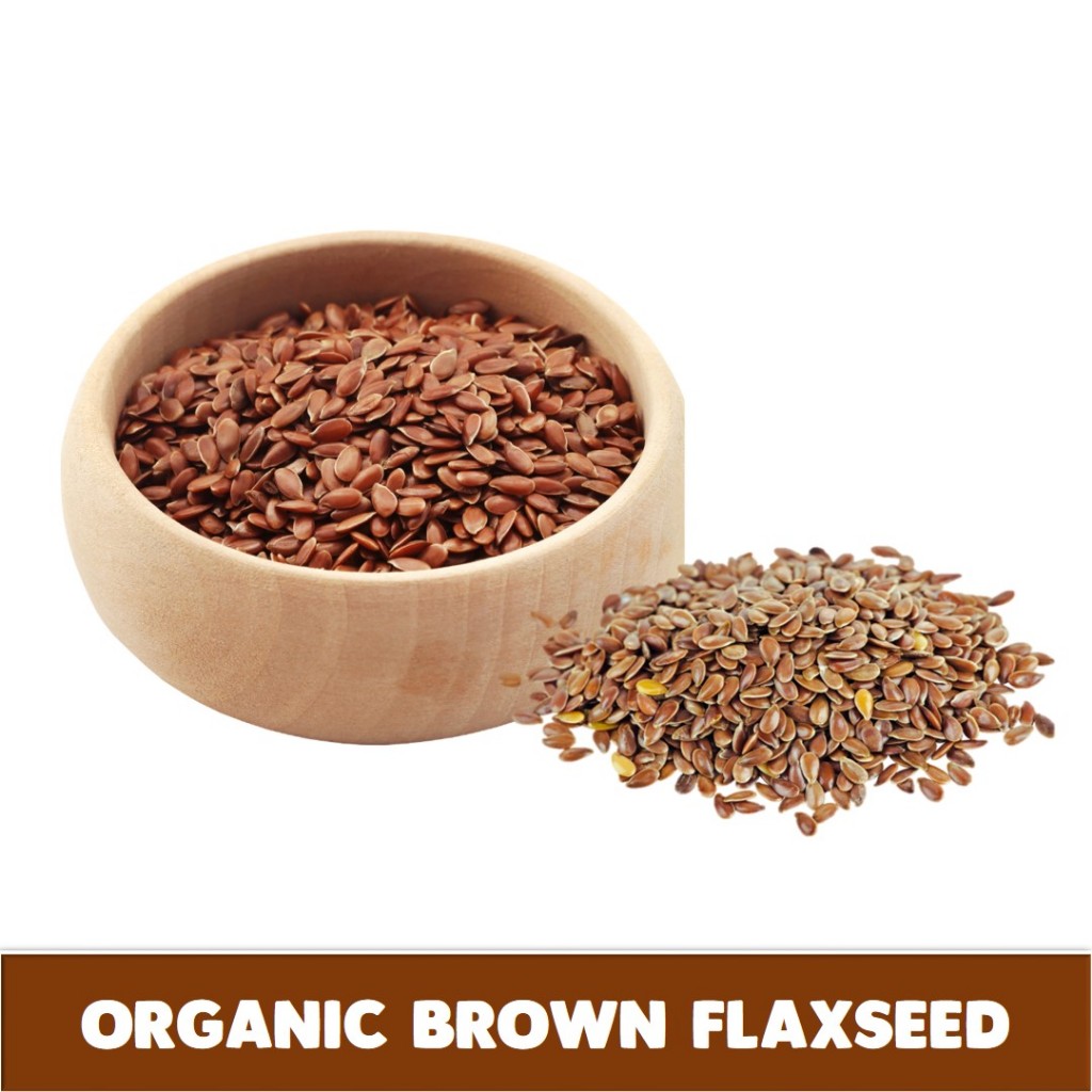 

Organic Brown Flaxseeds/ Flaxseed Organik 50gr / 100gr