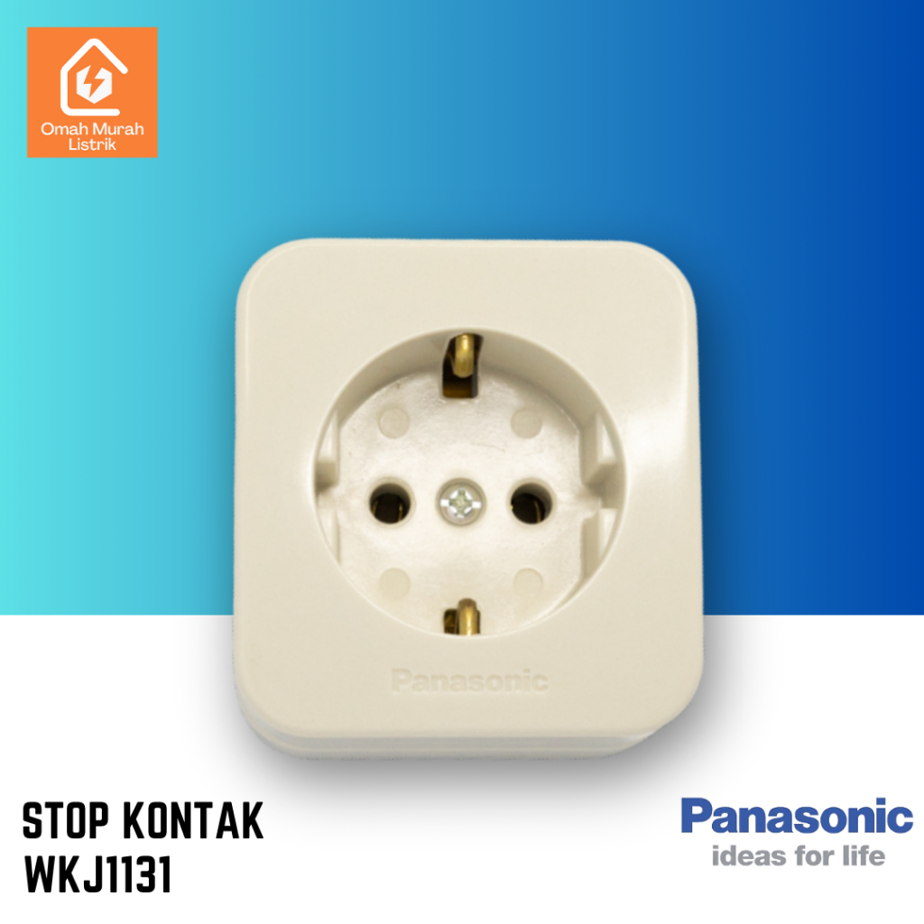 PANASONIC STOP KONTAK WKJ1131 OUTBOW SOCKET TEMPEL | WKJ1131