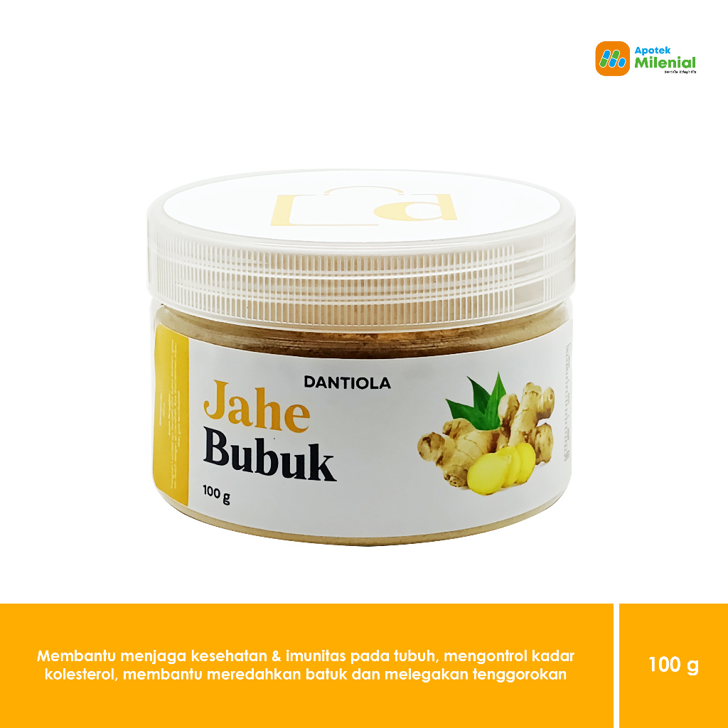 

Dantiola Jahe Bubuk Kemasan 100 Gram