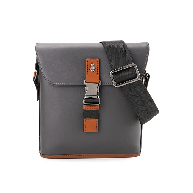 Hush Puppies Tas Pria Pretzel Sling Bag Grey