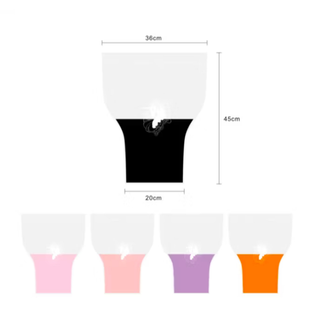 

[5 LEMBAR] Plastik Kertas Buket Bunga Single Flower Korean Style Plastik Bunga Tangkaian Satuan
