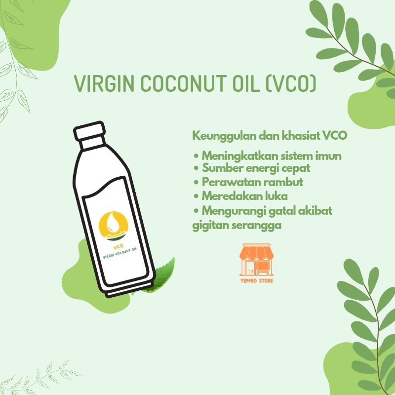 

Virgin Coconut Oil (vco) Minyak Kelapa Murni Homemade